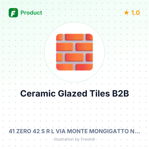 Ceramic Glazed Tiles for Flooring and Wall Coverings – summary card, no photo uploaded yet