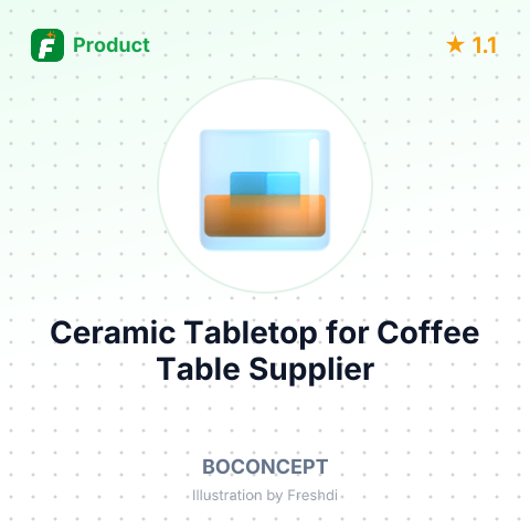 Ceramic Tabletop for Coffee Table – summary card, no photo uploaded yet