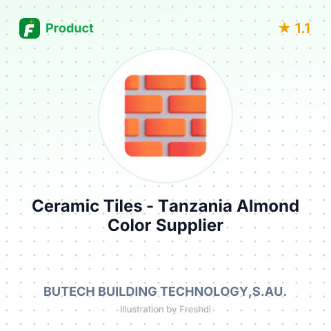 Ceramic Tiles - Tanzania Almond Color – summary card, no photo uploaded yet