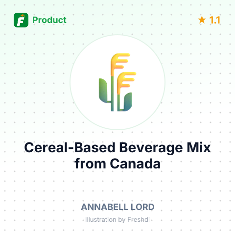 Cereal-Based Beverage Mix – summary card, no photo uploaded yet