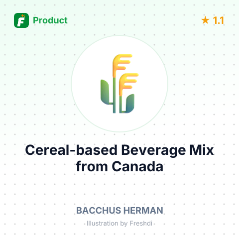 Cereal-based Beverage Mix – summary card, no photo uploaded yet