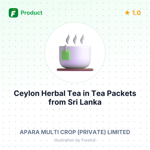 Ceylon Herbal Tea in Tea Packets – summary card, no photo uploaded yet