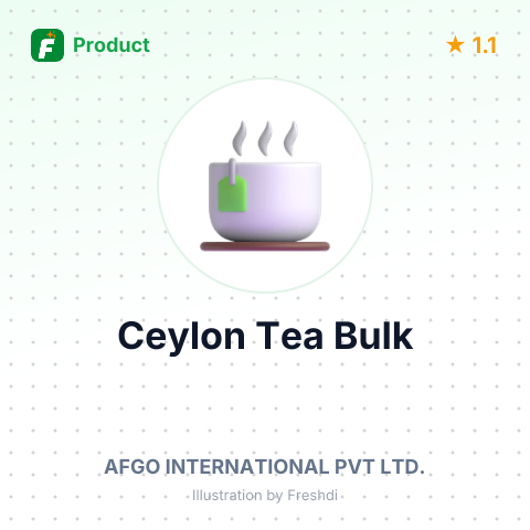 Ceylon Tea – summary card, no photo uploaded yet
