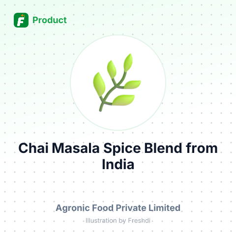 Chai Masala Spice Blend – summary card, no photo uploaded yet