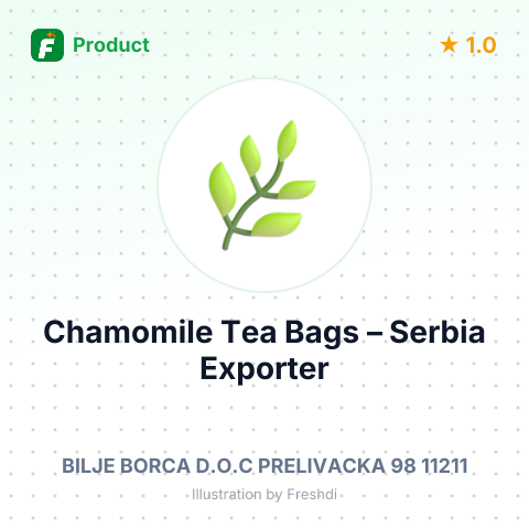 Chamomile Tea Bags – summary card, no photo uploaded yet