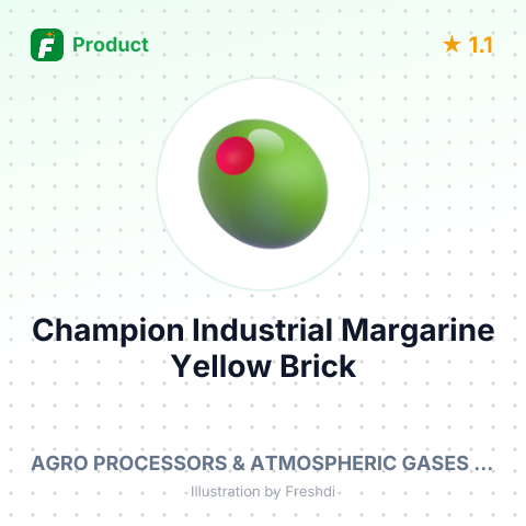 Champion Industrial Margarine Yellow Brick – summary card, no photo uploaded yet