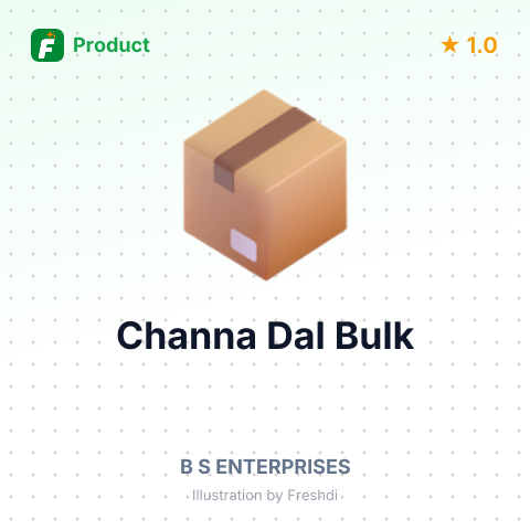 Channa Dhal (Split Bengal Gram) – summary card, no photo uploaded yet