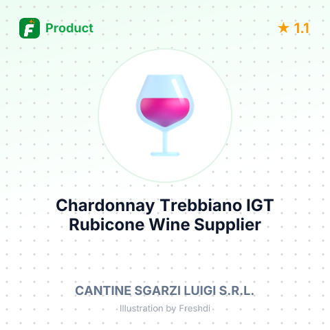 Chardonnay Trebbiano IGT Rubicone Wine – summary card, no photo uploaded yet