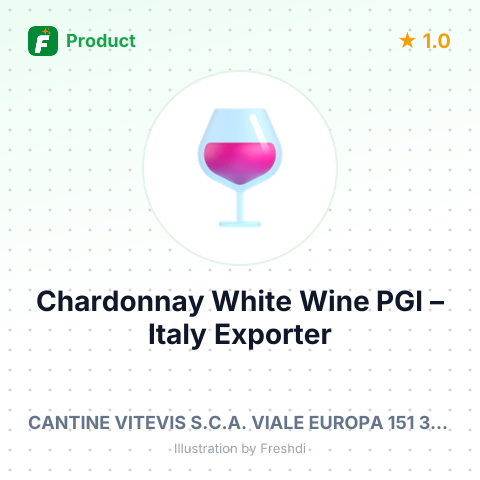 Chardonnay White Wine PGI – summary card, no photo uploaded yet