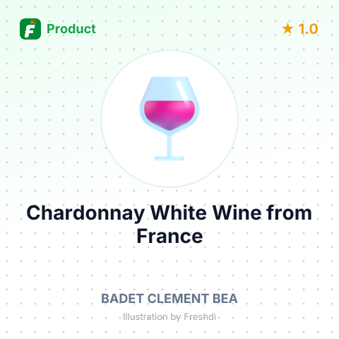 Chardonnay White Wine – summary card, no photo uploaded yet