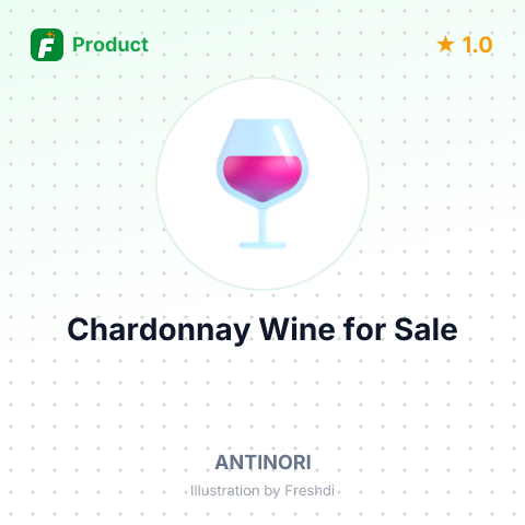 Chardonnay Wine – summary card, no photo uploaded yet
