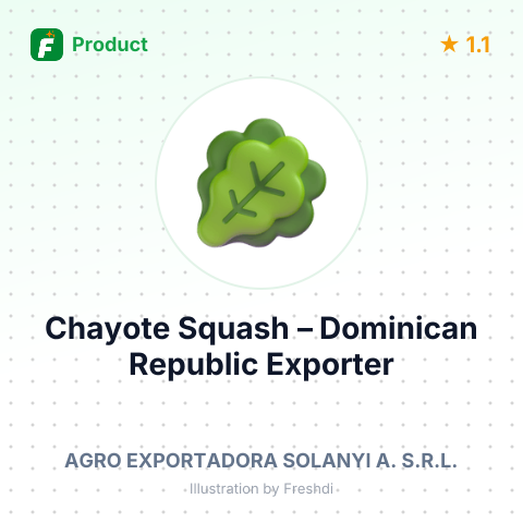 Chayote Squash – summary card, no photo uploaded yet