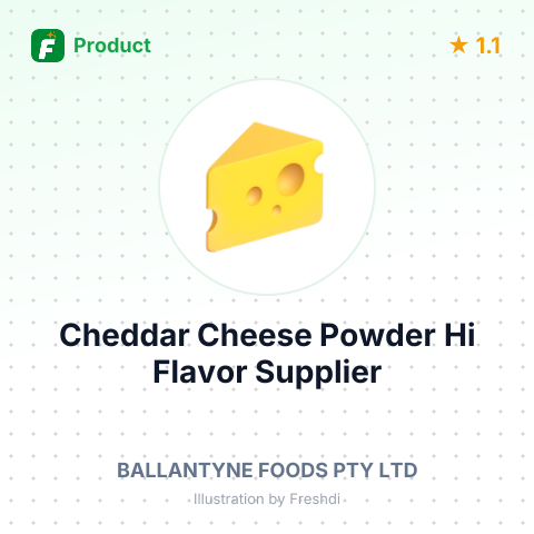 Cheddar Cheese Powder Hi Flavor – summary card, no photo uploaded yet