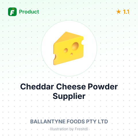 Cheddar Cheese Powder – summary card, no photo uploaded yet