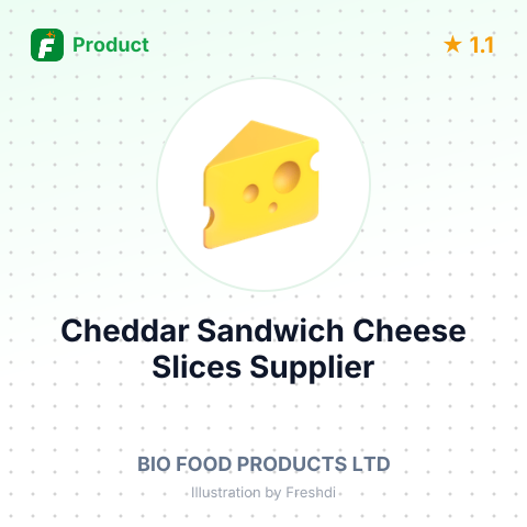 Cheddar Sandwich Cheese Slices – summary card, no photo uploaded yet