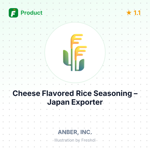 Cheese Flavored Rice Seasoning – summary card, no photo uploaded yet