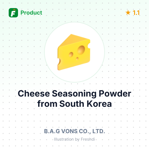 Cheese Seasoning Powder – summary card, no photo uploaded yet