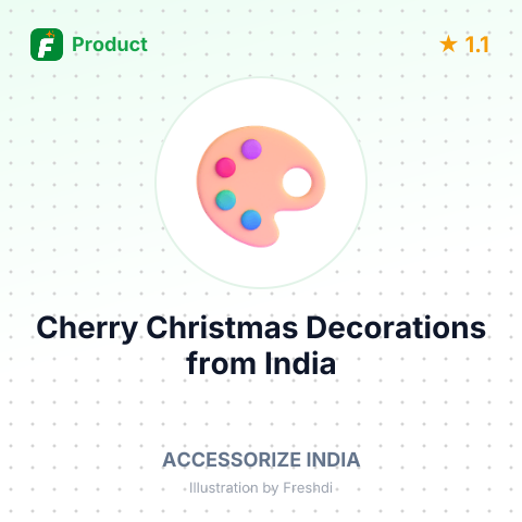 Cherry Christmas Decorations – summary card, no photo uploaded yet