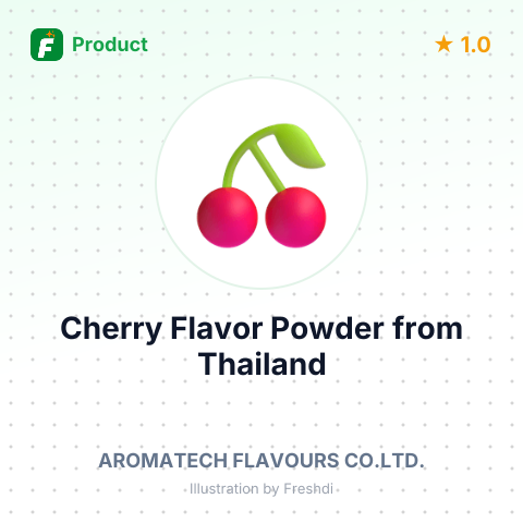 Cherry Flavor Powder – product summary card, no photo uploaded yet