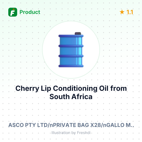 Cherry Lip Conditioning Oil – summary card, no photo uploaded yet