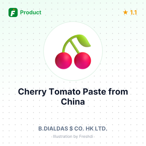 Cherry Tomato Paste – summary card, no photo uploaded yet