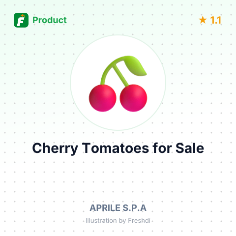 Cherry Tomatoes – summary card, no photo uploaded yet