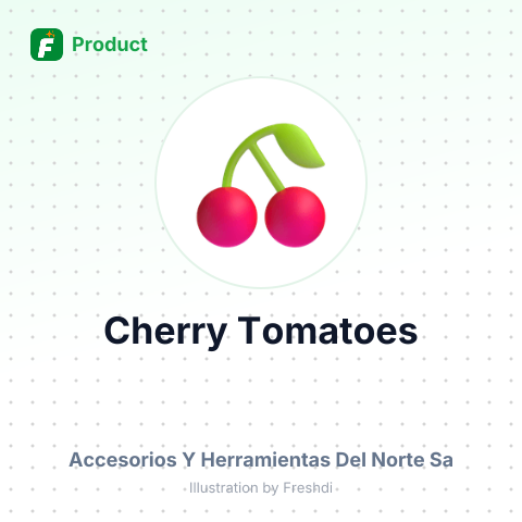 Cherry Tomatoes – summary card, no photo uploaded yet