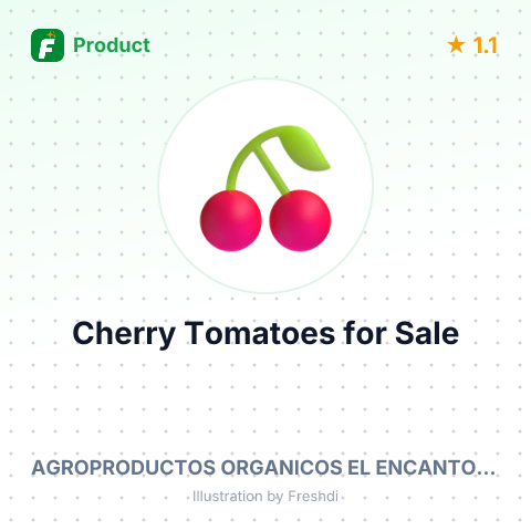 Cherry Tomatoes – summary card, no photo uploaded yet