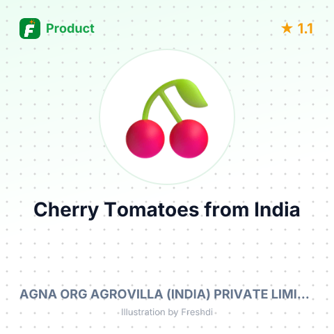 Cherry Tomatoes – summary card, no photo uploaded yet