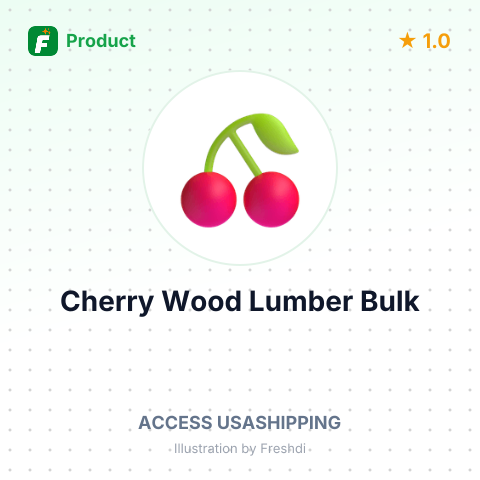Cherry Wood Lumber – summary card, no photo uploaded yet