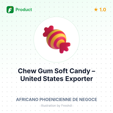 Chew Gum Soft Candy – summary card, no photo uploaded yet