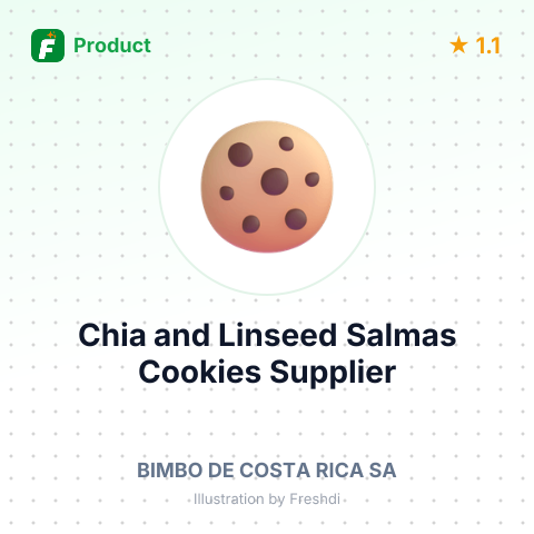 Chia and Linseed Salmas Cookies – summary card, no photo uploaded yet