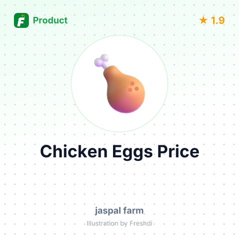 Chicken Eggs – product summary card, no photo uploaded yet