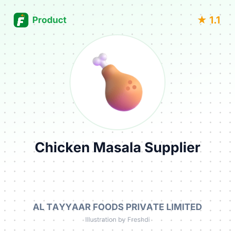 Chicken Masala – product summary card, no photo uploaded yet