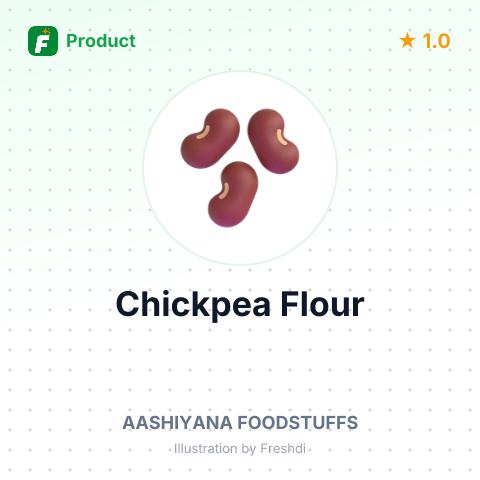 Chickpea Flour – summary card, no photo uploaded yet