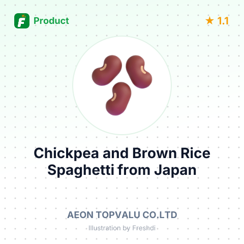 Chickpea and Brown Rice Spaghetti – summary card, no photo uploaded yet
