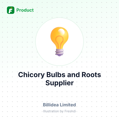 Chicory Bulbs and Roots – product summary card, no photo uploaded yet
