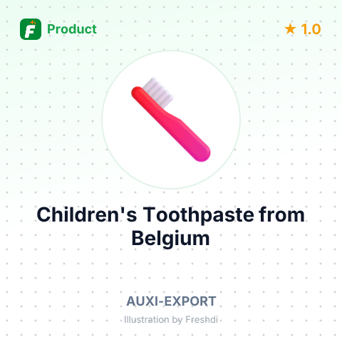 Children's Toothpaste – summary card, no photo uploaded yet