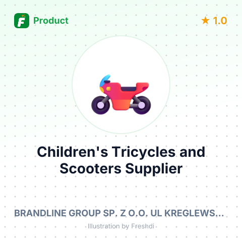 Children's Tricycles and Scooters – summary card, no photo uploaded yet