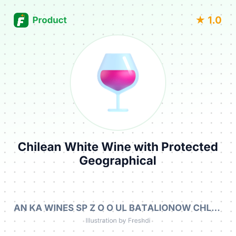 Chilean White Wine with Protected Geographical Indication (PGI) – summary card, no photo uploaded yet