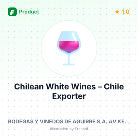 Chilean White Wines – summary card, no photo uploaded yet