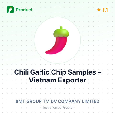 Chili Garlic Chip Samples – summary card, no photo uploaded yet
