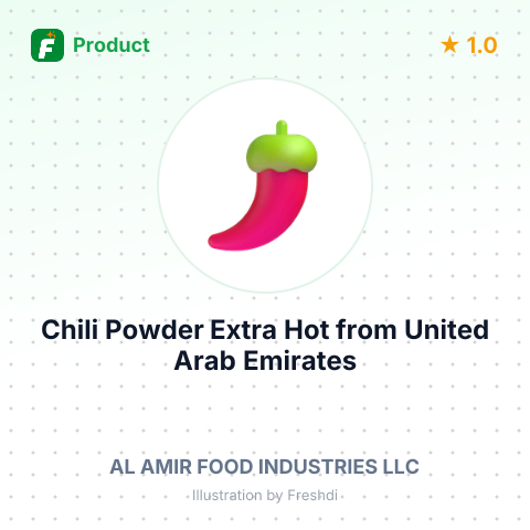 Chili Powder Extra Hot – summary card, no photo uploaded yet