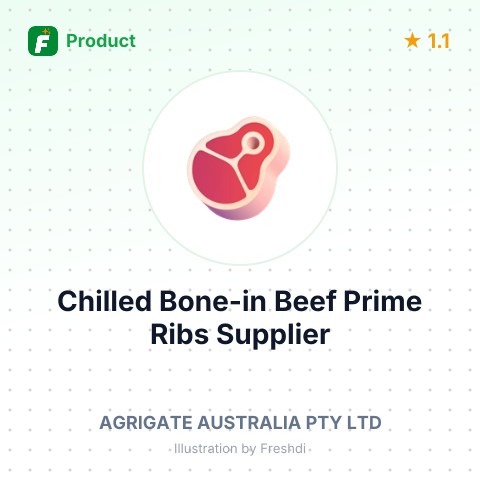 Chilled Bone-in Beef Prime Ribs – summary card, no photo uploaded yet