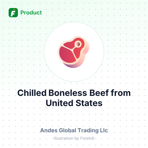 Chilled Boneless Beef – summary card, no photo uploaded yet