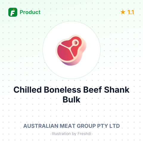 Chilled Boneless Beef Shank – summary card, no photo uploaded yet