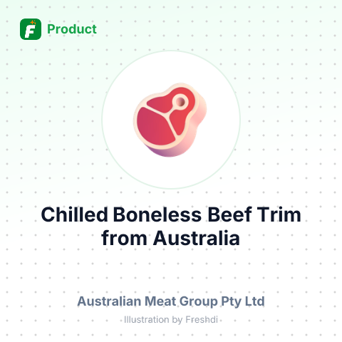 Chilled Boneless Beef Trim – summary card, no photo uploaded yet