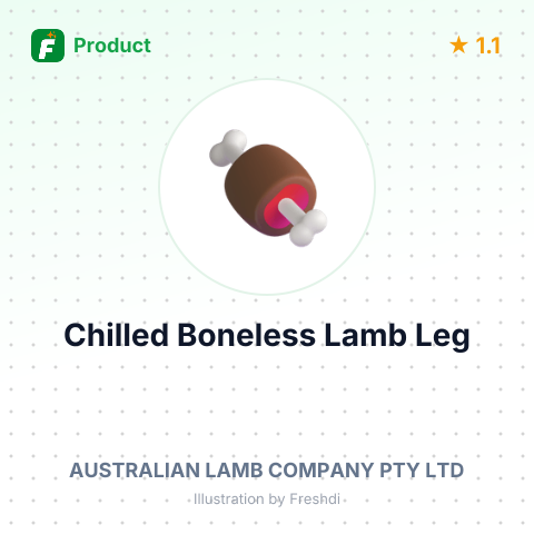 Chilled Boneless Lamb Leg – summary card, no photo uploaded yet