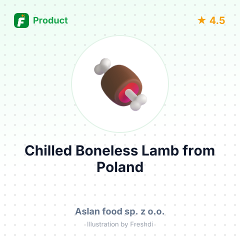 Chilled Boneless Lamb – summary card, no photo uploaded yet