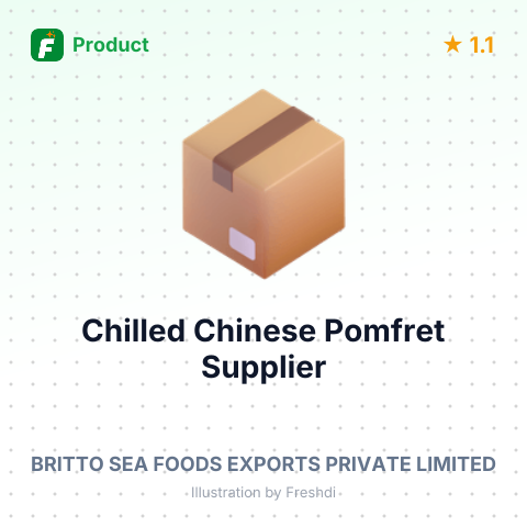 Chilled Chinese Pomfret – summary card, no photo uploaded yet